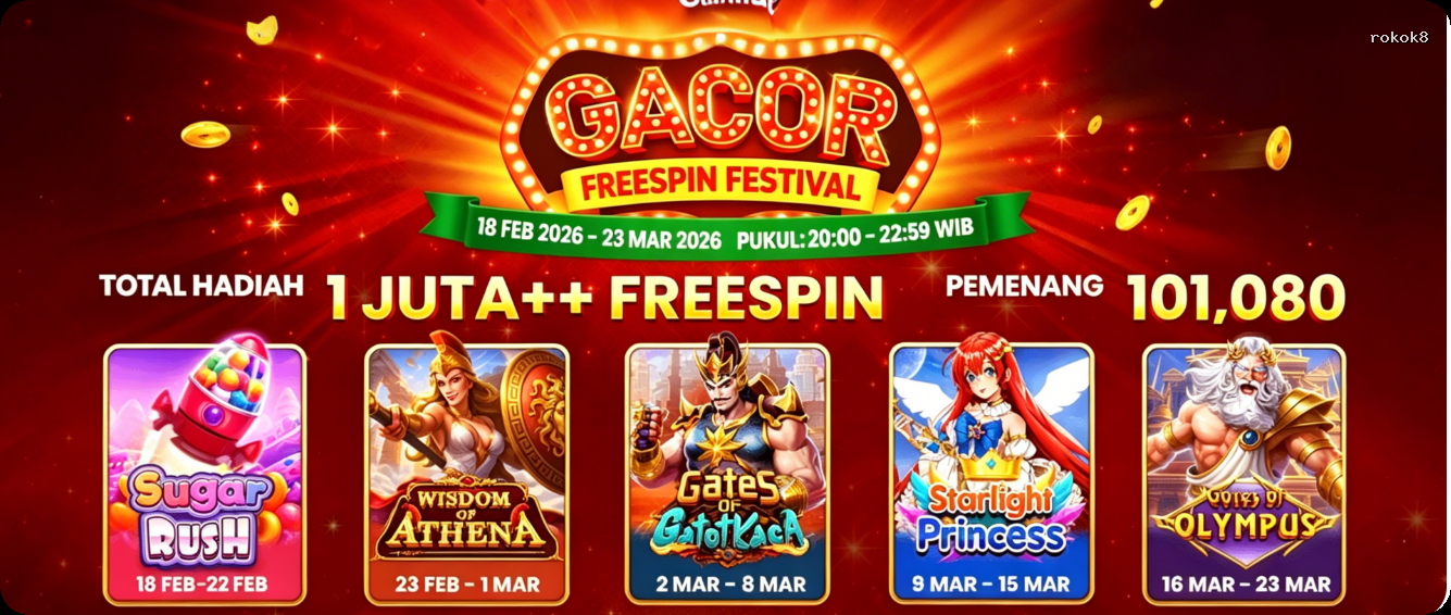 Login rokok8 Sekarang Bonus Melimpah
